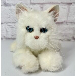 FurReal Friends White Cat *TESTED* Kitten Tiger Electronics Vintage 2002